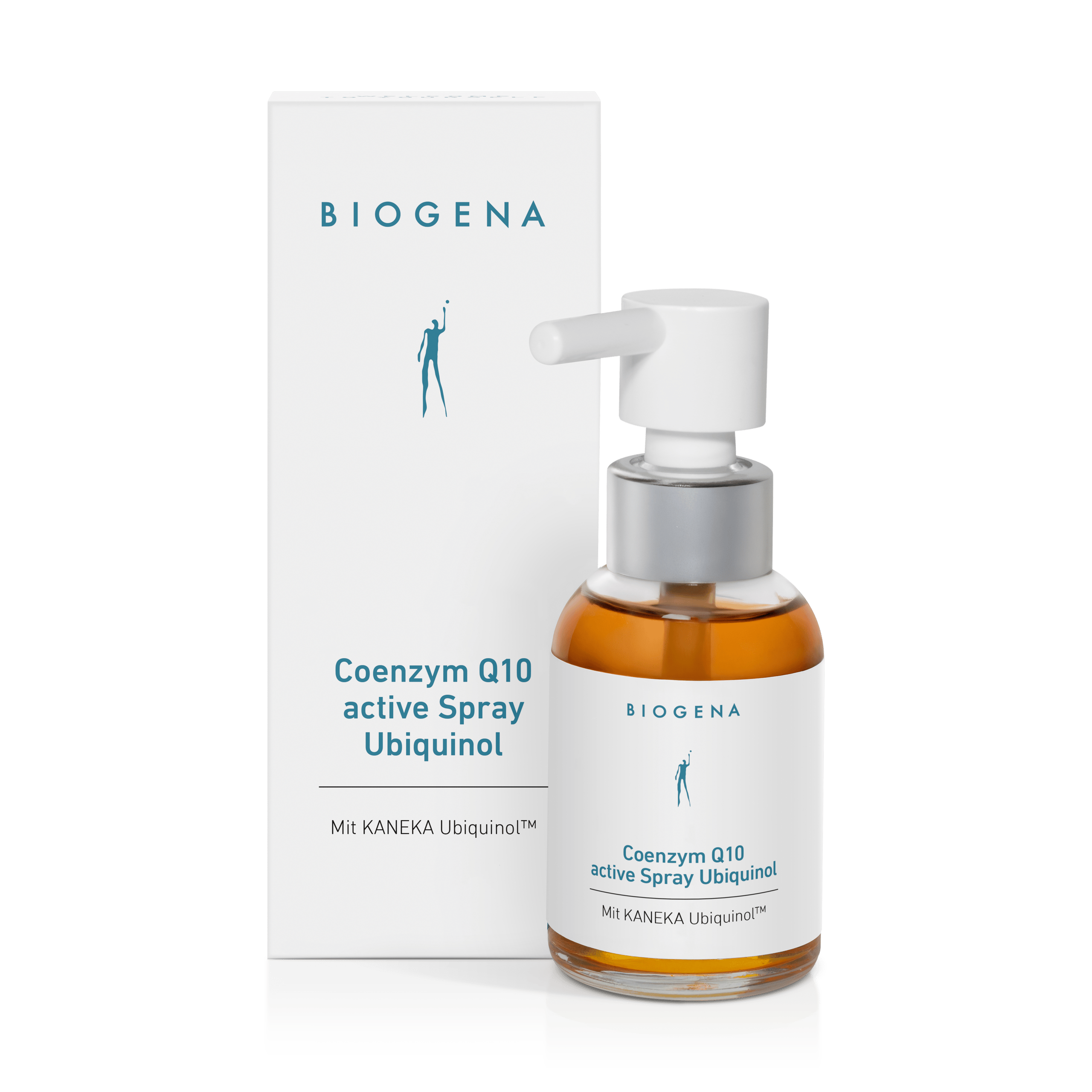 Biogena, Coenzym Q10 active Spray Ubiquinol, Sticlă, alb, Cu KANEKA Ubiquinol™