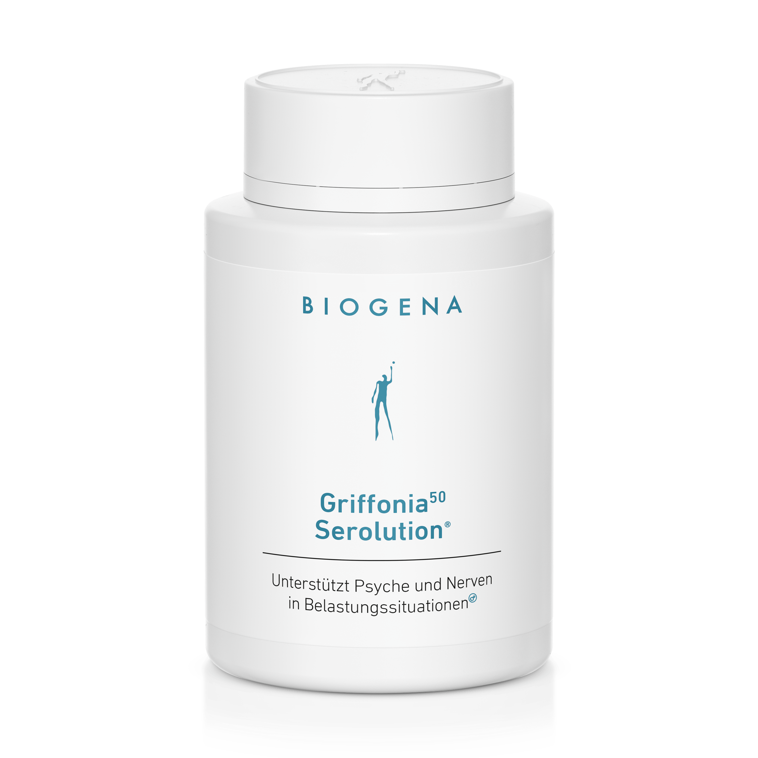 Biogena, Griffonia⁵⁰ Serolution®, Sticlă, alb, Susține psihicul și nervii în situații de solicitare®