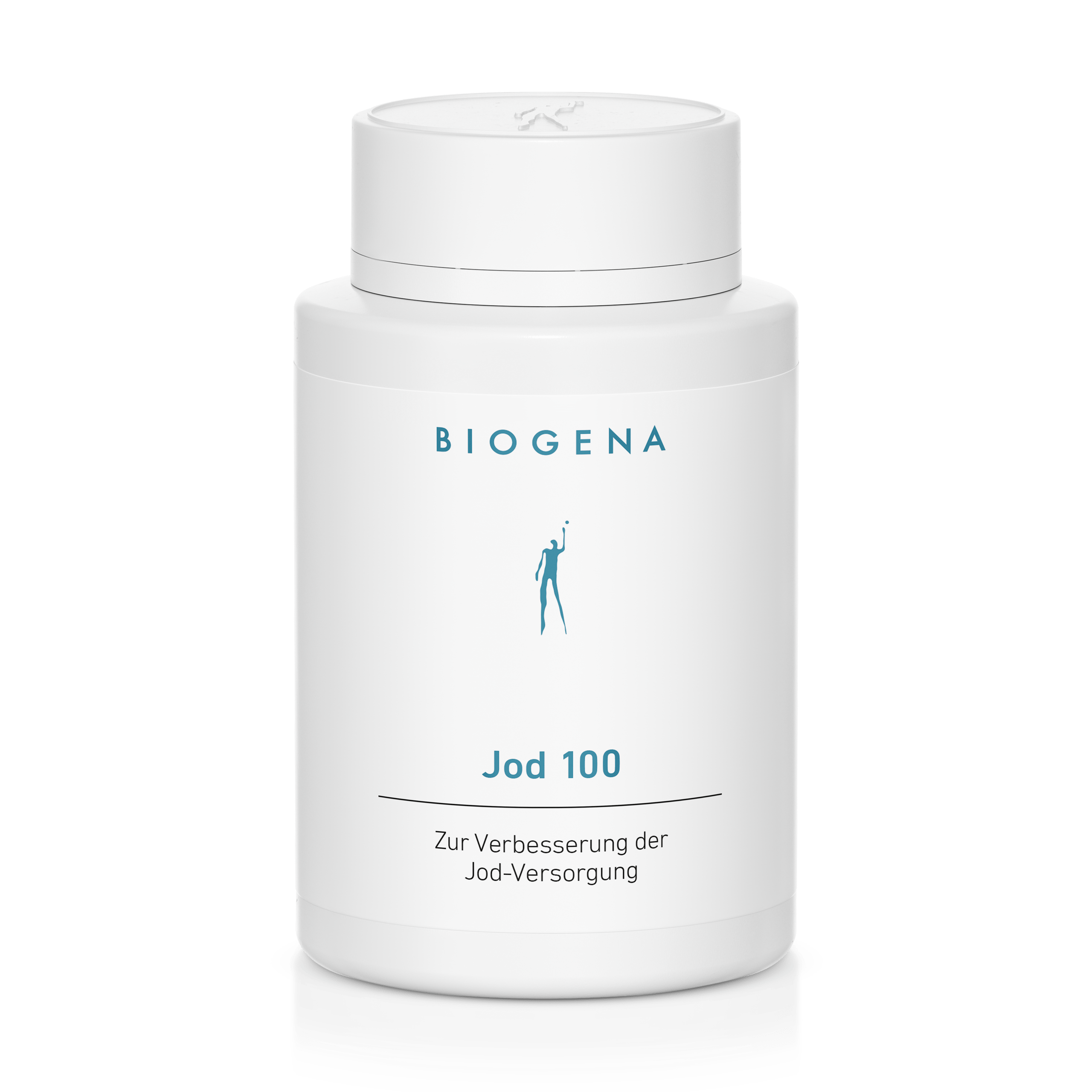 Biogena, Jod 100, Sticlă, alb, Pentru îmbunătățirea aportului de iod