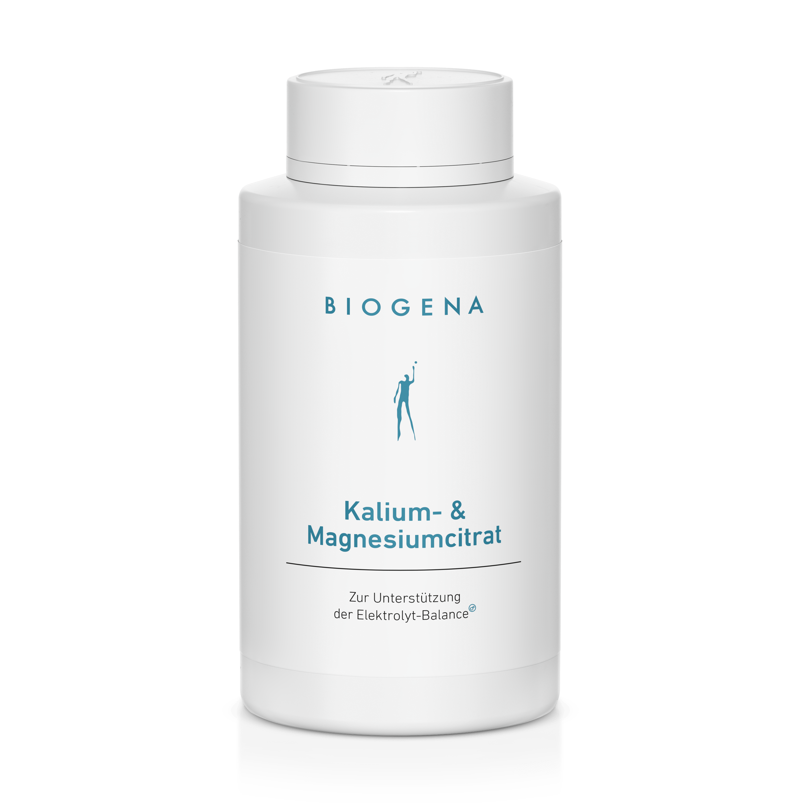 Biogena, Kalium- & Magnesiumcitrat, Sticlă, alb, Pentru susținerea echilibrului electrolitic®