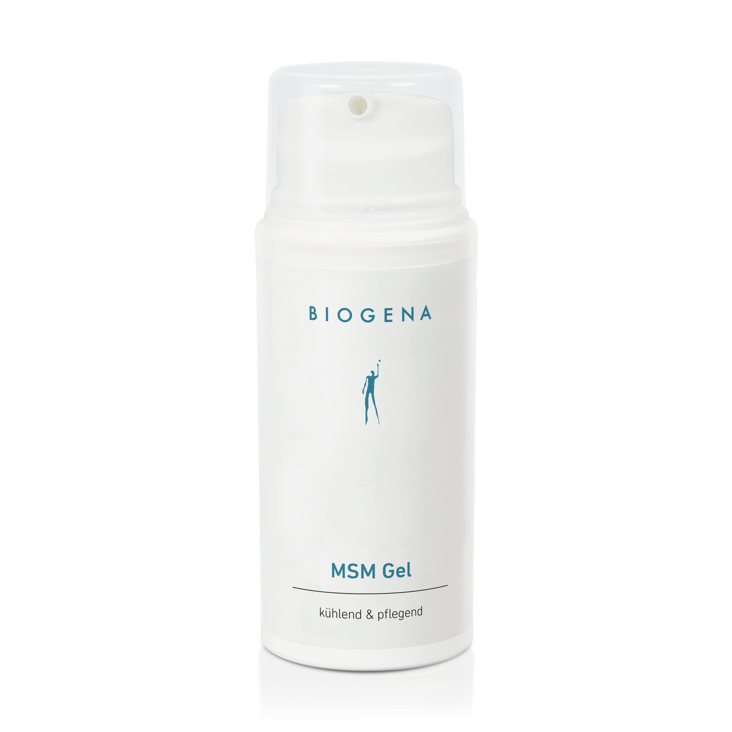 Biogena, MSM Gel, Sticlă, alb, răcoritor & îngrijitor