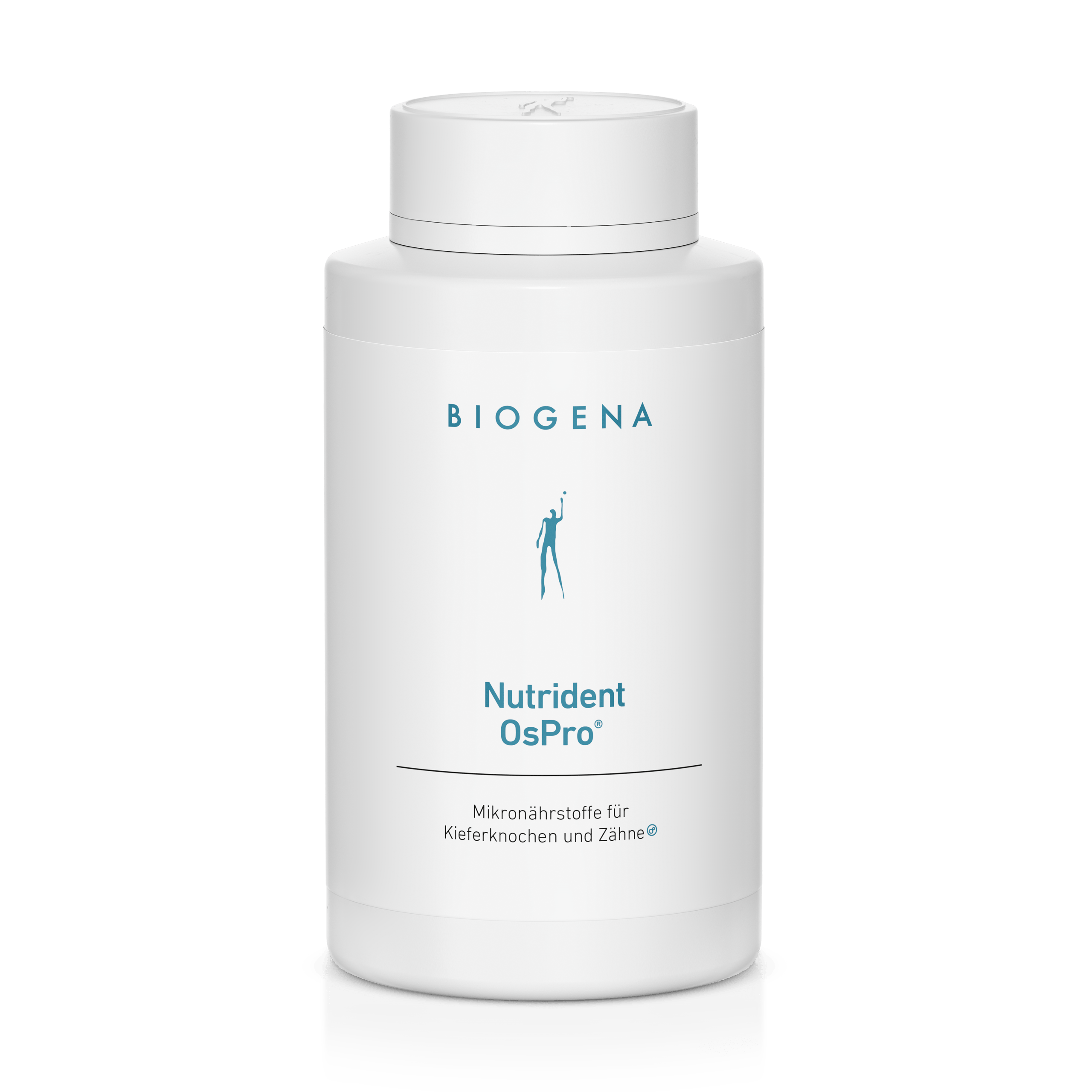 Biogena, Nutrident OsPro®, Sticlă, alb, Micronutrienți pentru osul maxilarului și dinți®