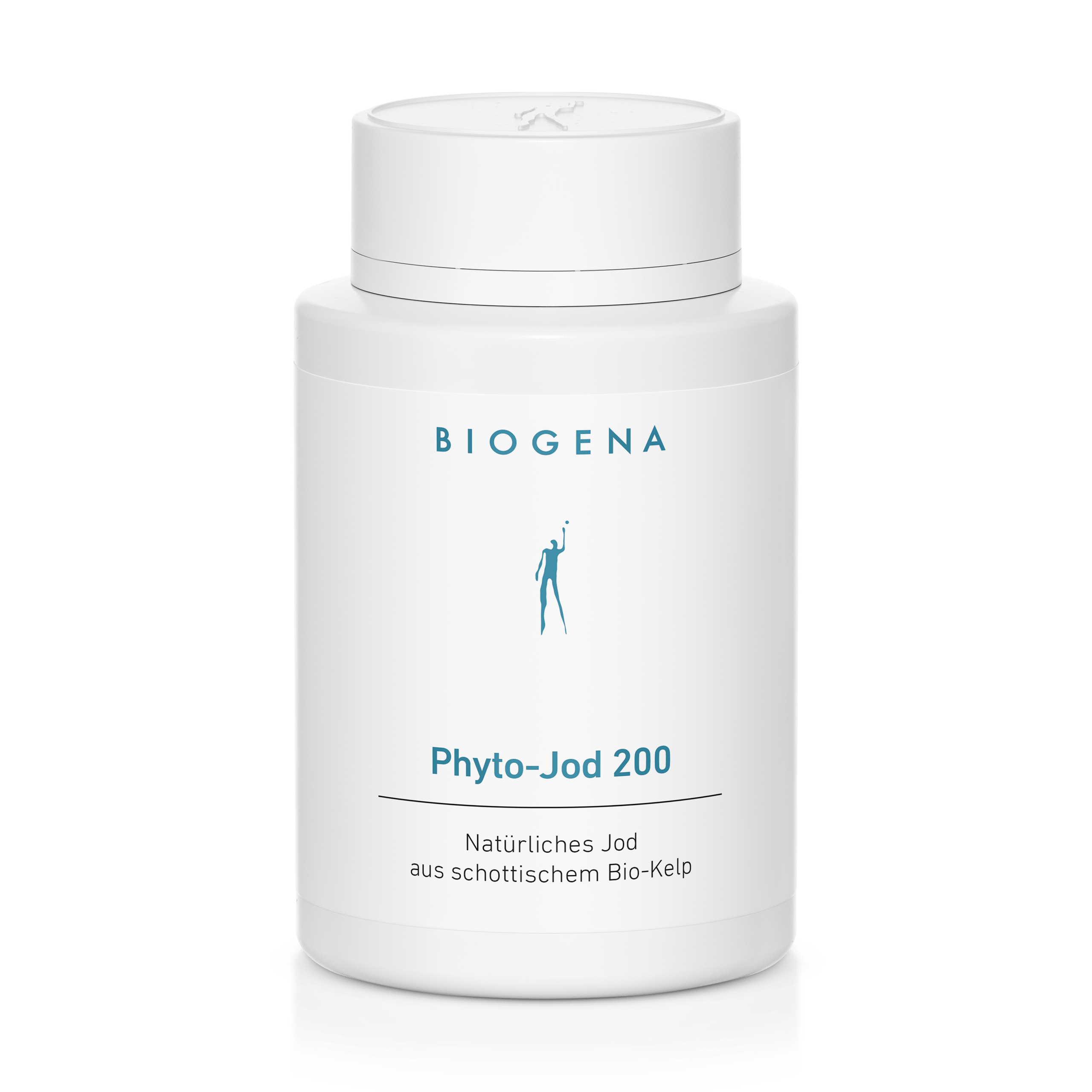 Biogena, Phyto-Jod 200, Sticlă, alb, Iod natural din kelp bio scoțian