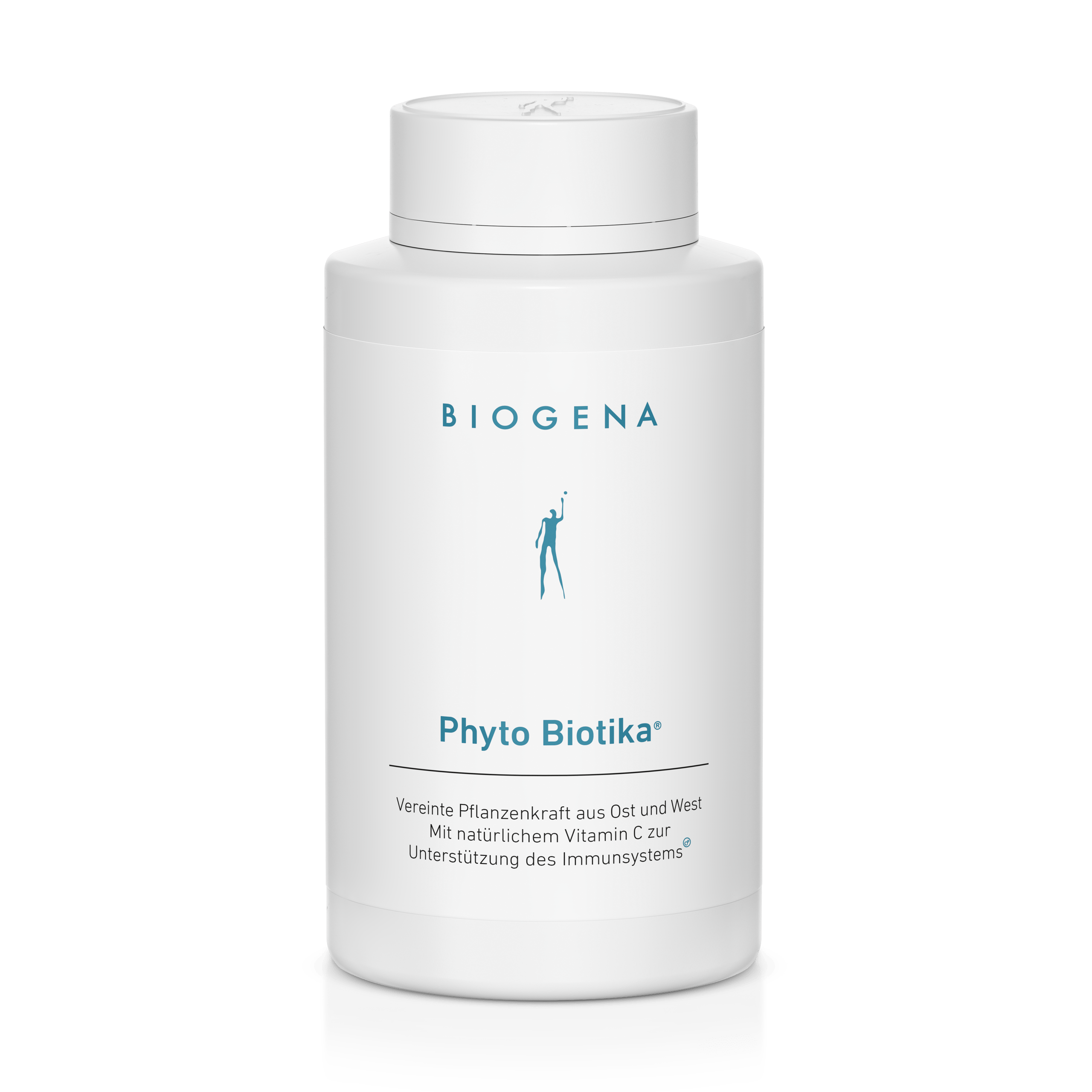 Biogena, Phyto Biotika®, Sticlă, alb, Putere vegetală unită din Est și Vest Cu vitamina C naturală pentru susținerea sistemului imunitar®