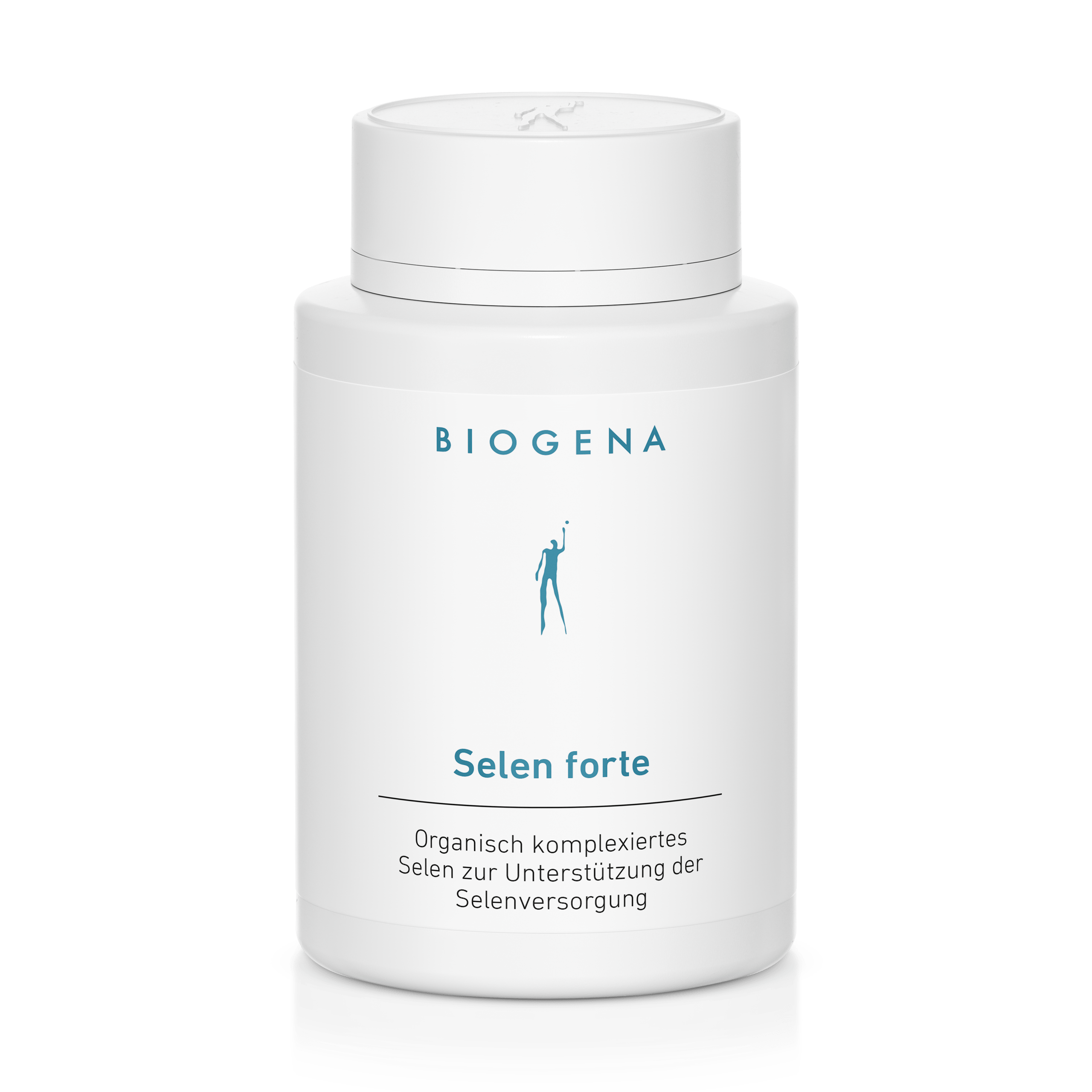 Biogena, Selen forte, Sticlă, alb, Selen complexat organic pentru susținerea aportului de seleniu