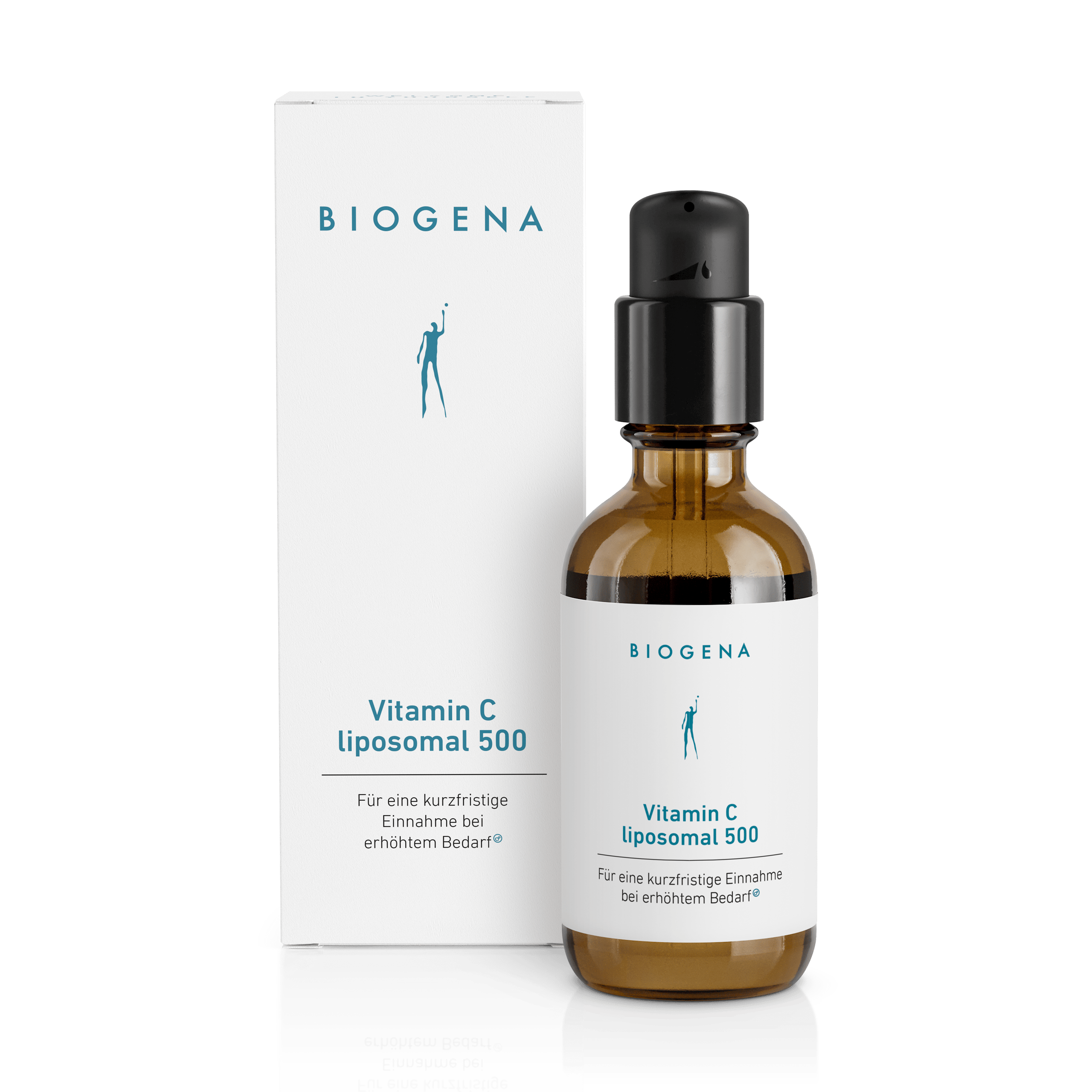 Biogena, Vitamin C liposomal 500, Sticlă, alb, Pentru administrare pe termen scurt în caz de necesar crescut®