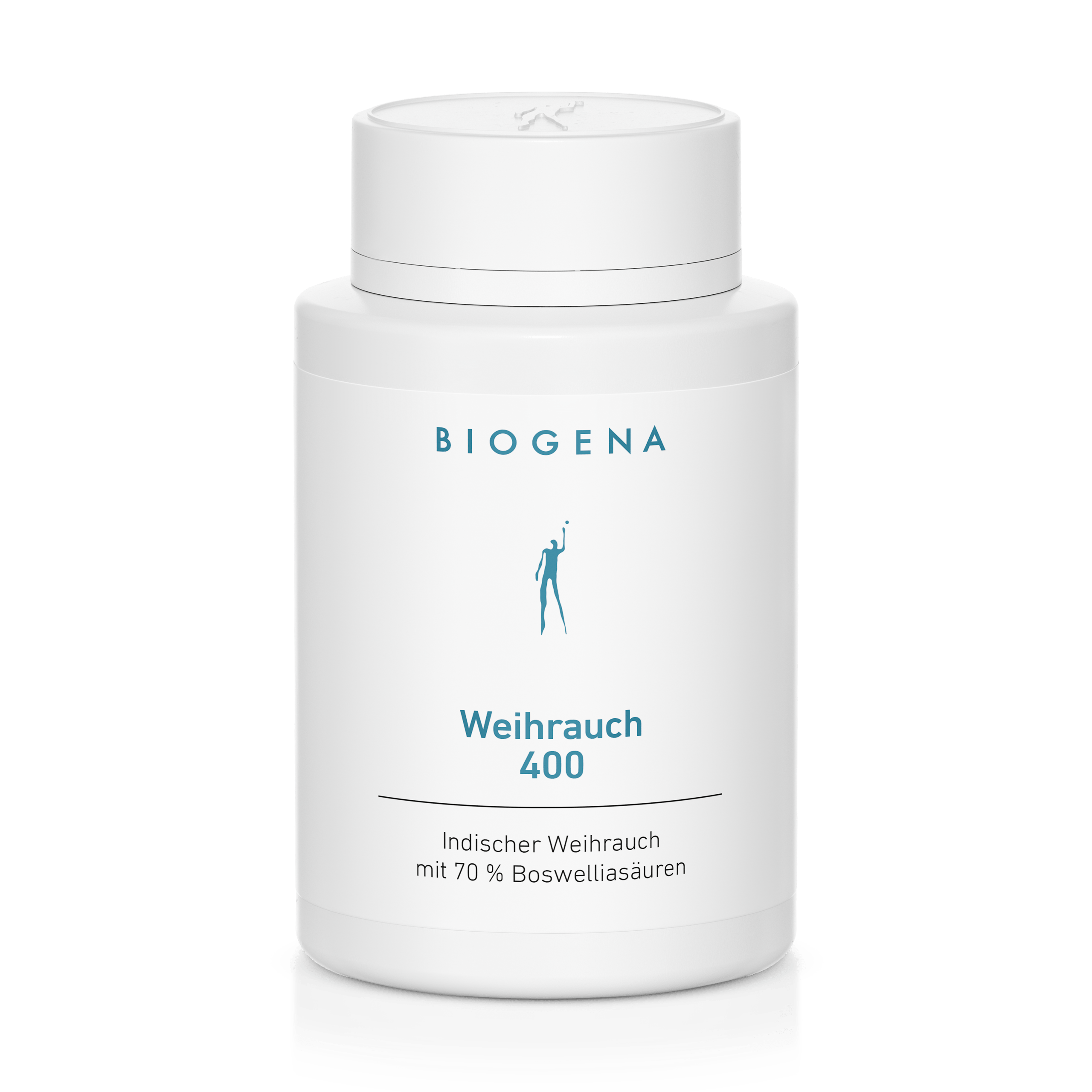 Biogena, Weihrauch 400, Sticlă, alb, Tămâie indiană cu 70 % acizi boswellici