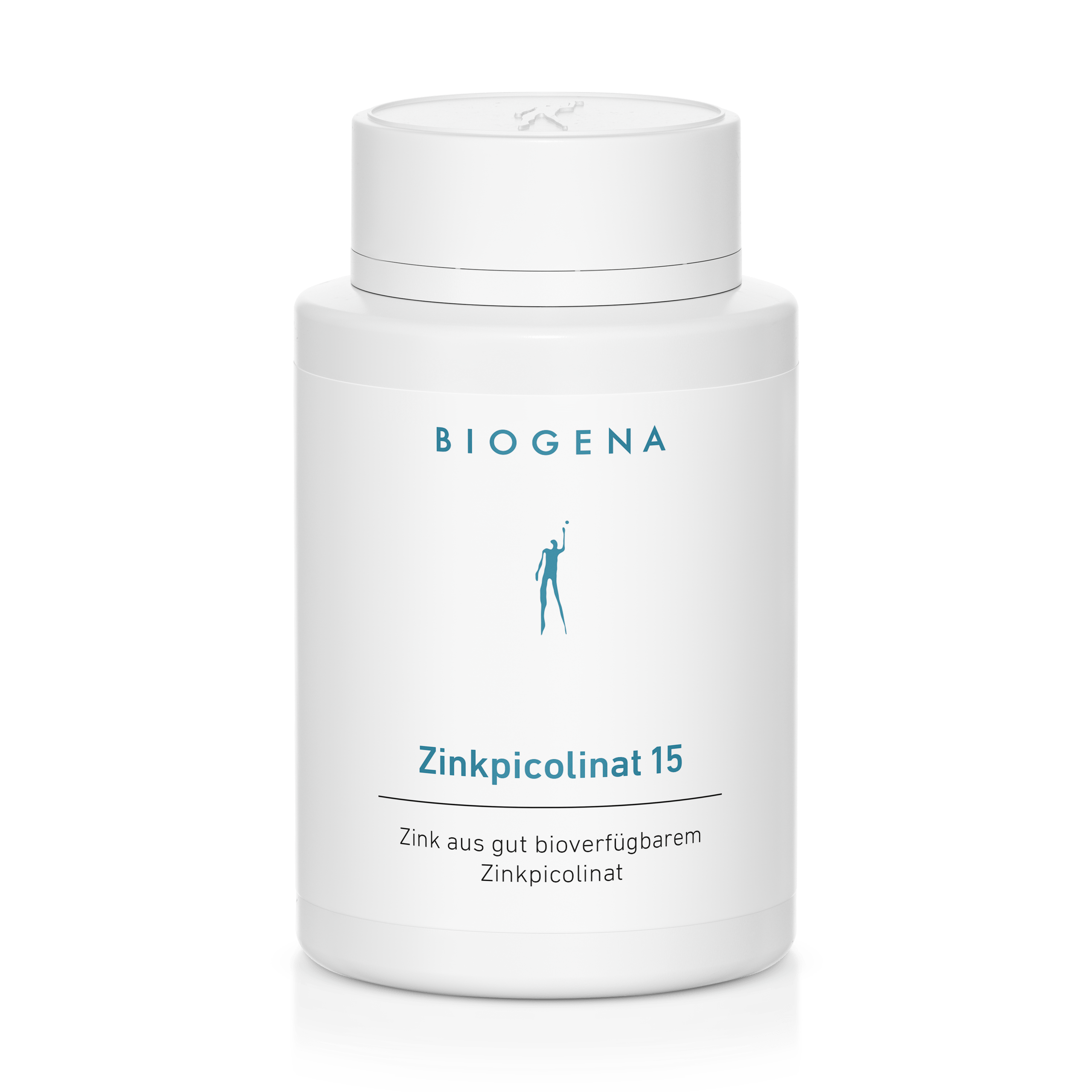 Biogena, Zinkpicolinat 15, Sticlă, alb, Zinc din picolinat de zinc bine biodisponibil