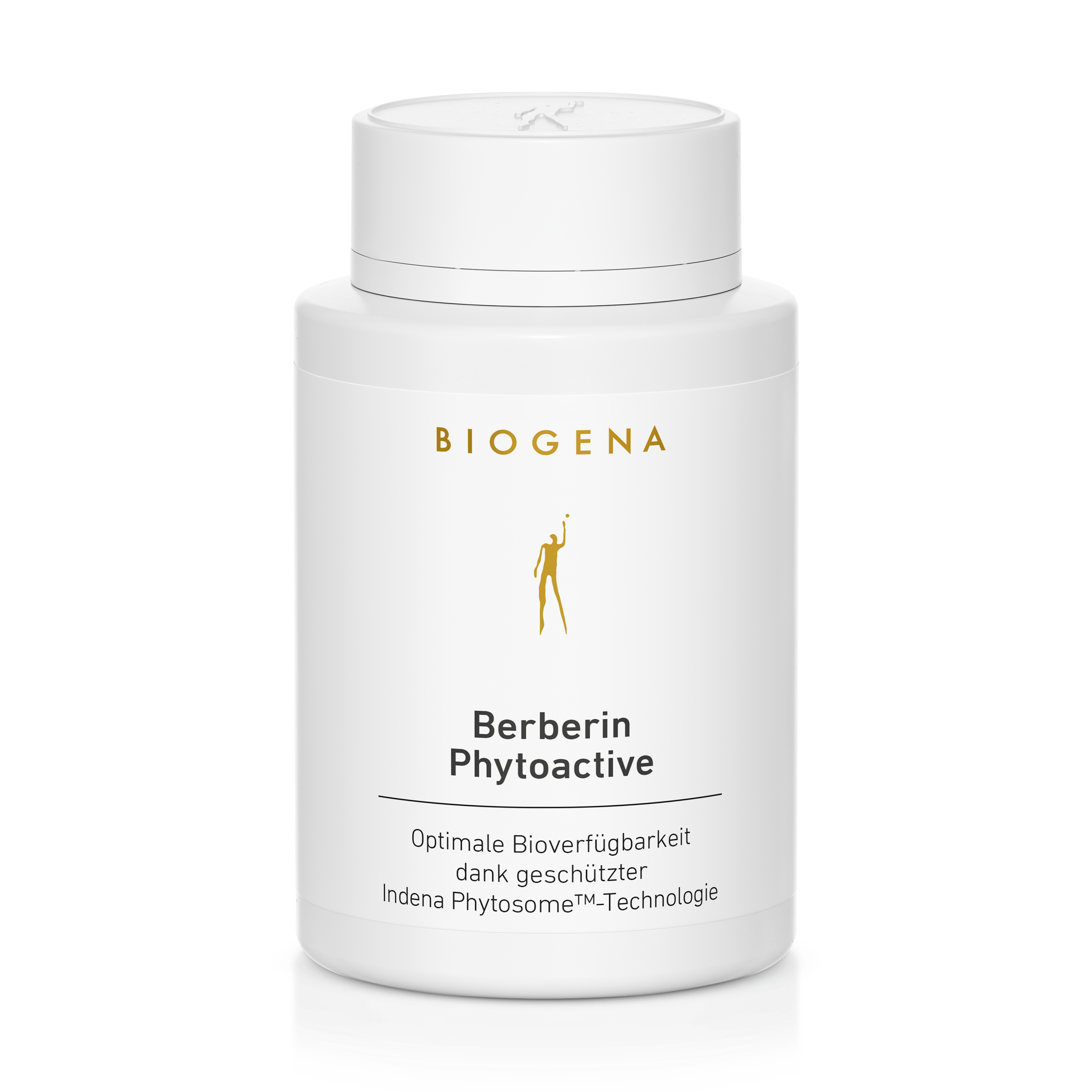 Biogena, Berberin Phytoactive, Sticlă, alb, Biodisponibilitate optimă datorită tehnologiei Indena Phytosome™ protejate