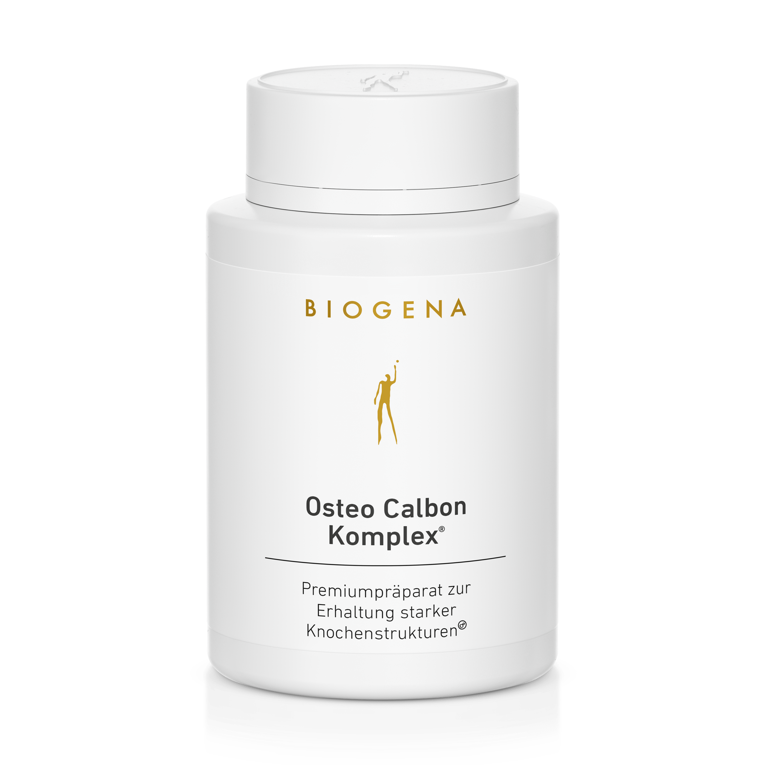 Biogena, Osteo Calbon Komplex®, Sticlă, alb, Preparat premium pentru menținerea structurilor osoase puternice®