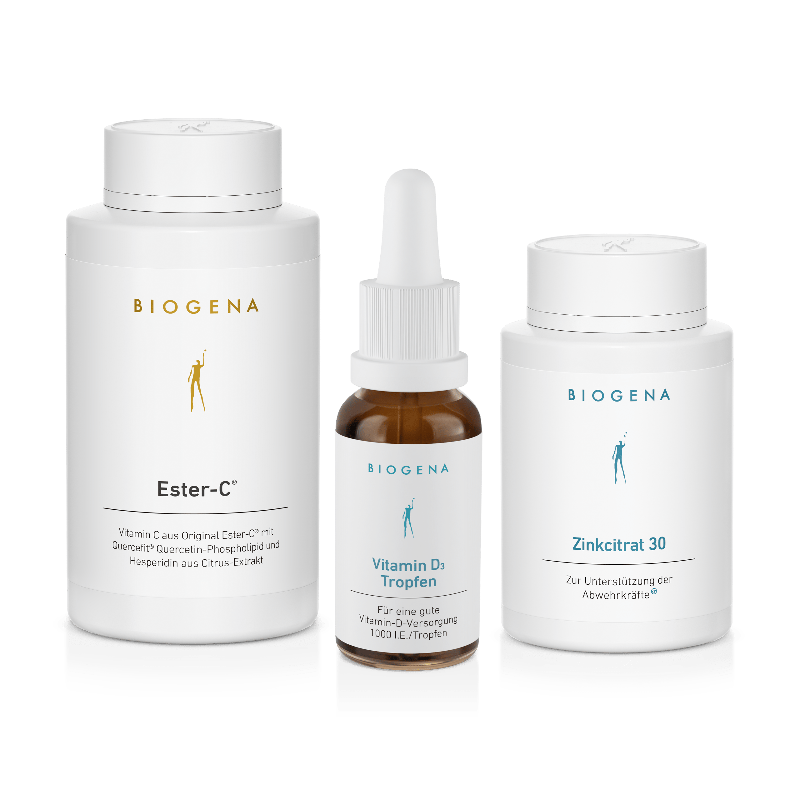 Biogena, Vitamin D3 Tropfen, Sticlă, alb, Pentru un aport bun de vitamina D 1000 UI/picătură