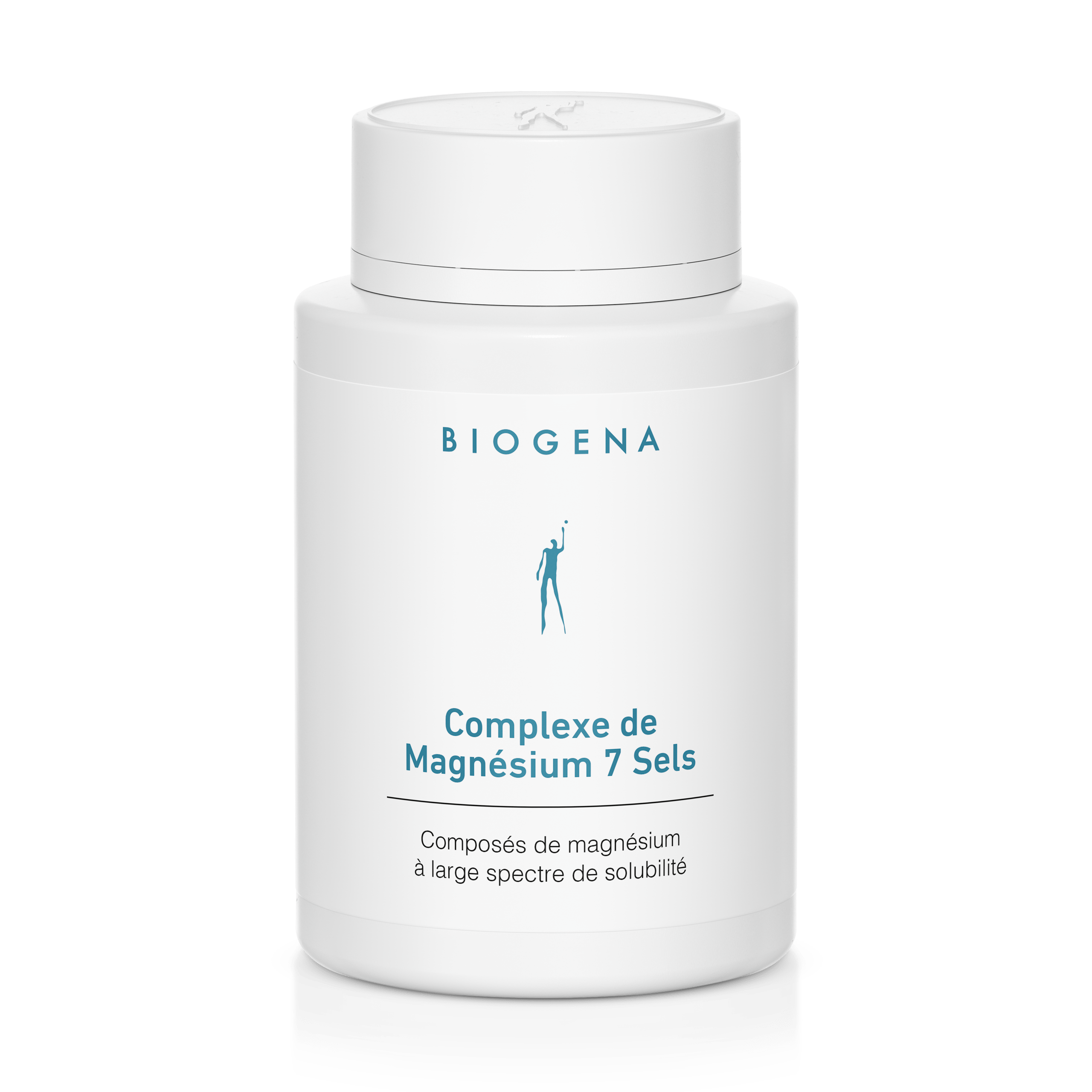 Biogena, Siebensalz® Magnesium, Bouteille, blanc, Composés de magnésium avec un large spectre de solubilité