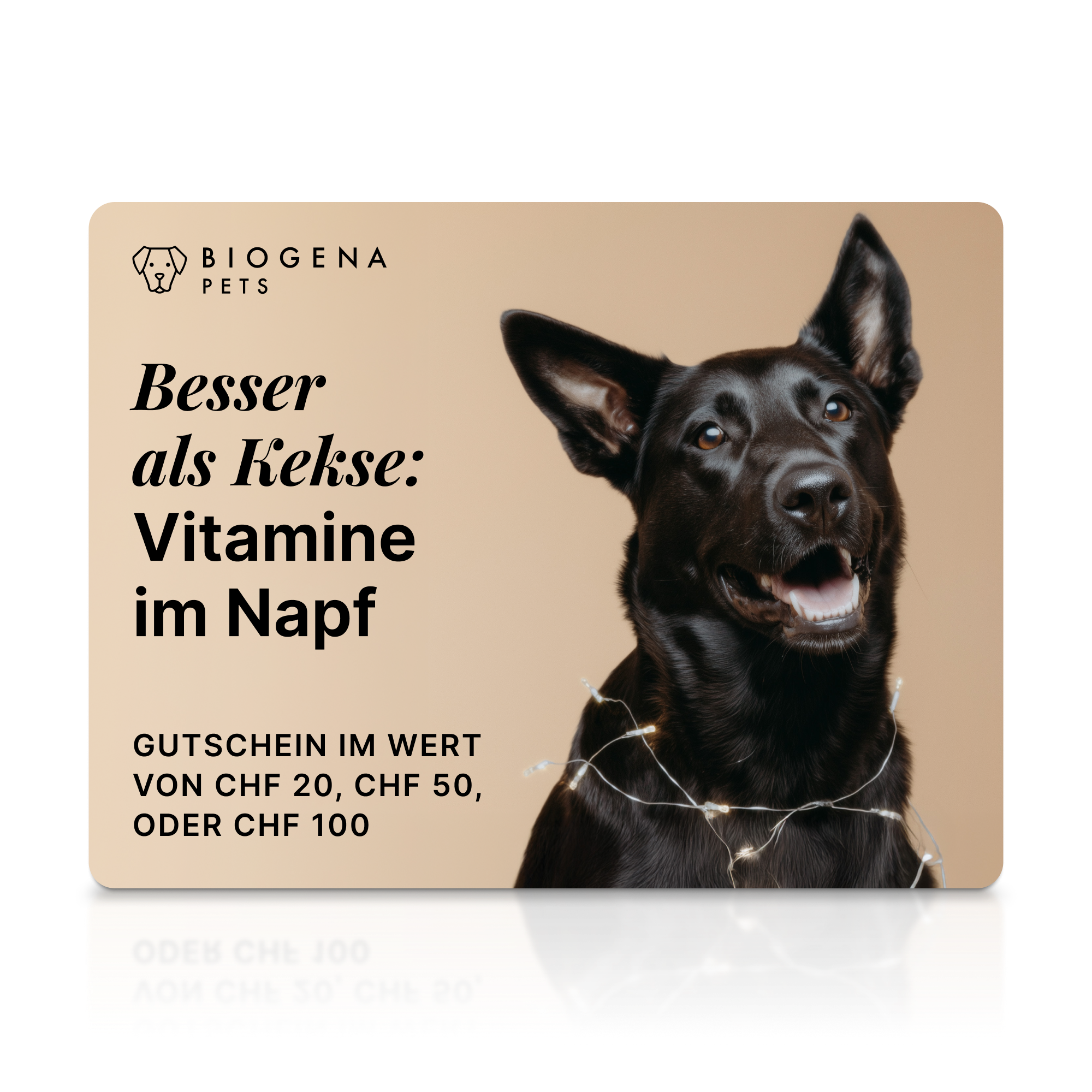 Biogena, PETS, Karton, weiss,