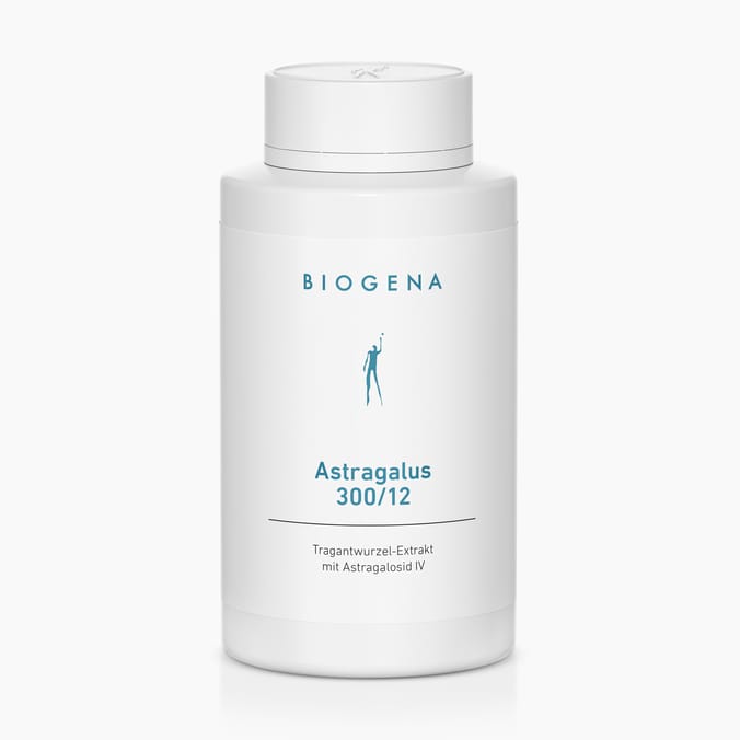 Biogena, Astragalus 300/12, Flasche, weiß, Tragantwurzel-Extrakt mit Astragalosid IV