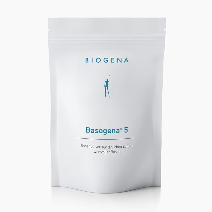 Biogena, Basogena® 5, Beutel, weiß, Basenpulver zur täglichen Zufuhr wertvoller Basen