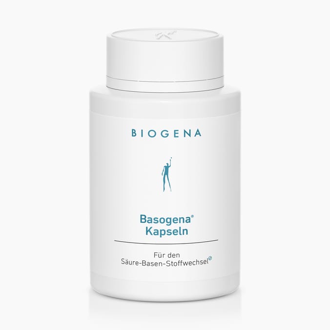Biogena, Basogena® Kapseln, Flasche, weiß, Für den Säure-Basen-Stoffwechsel®