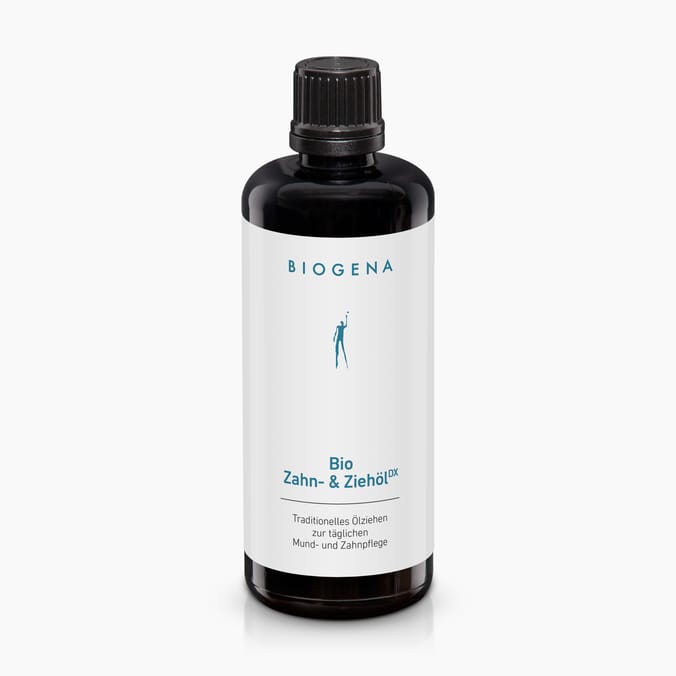 Bio Zahn- & Ziehöl DX Biogena, Bio Zahn- & Ziehöl®DX, Flasche, weiß, Traditionelles Ölziehen zur täglichen Mund- und Zahnpflege