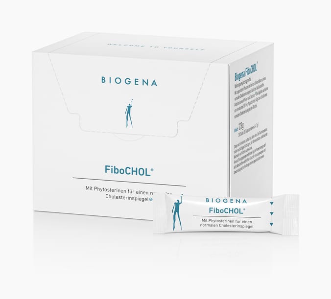 FiboCHOL® Biogena, FiboCHOL®, Karton, weiß, Mit Phytosterinen für einen normalen Cholesterinspiegel