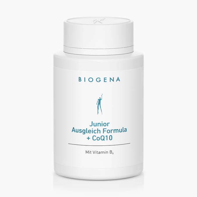 Biogena, Junior Ausgleich Formula + CoQ10, Bottiglia, bianco, Con vitamina B6