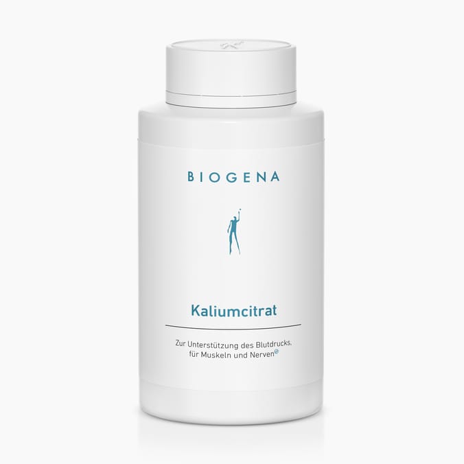 Biogena, Kaliumcitrat, Flasche, weiß, Zur Unterstützung des Blutdrucks, für Muskeln und Nerven®