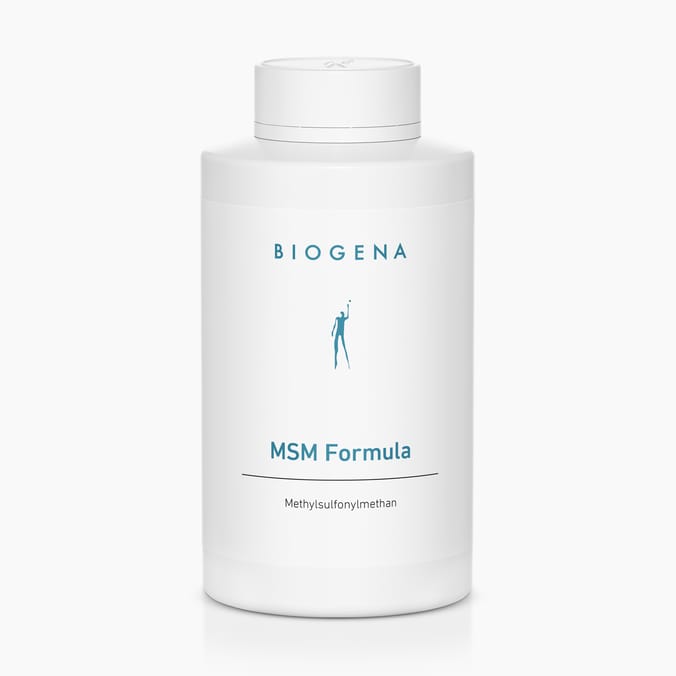 MSM Formula Biogena, MSM Formula, Flasche, weiß, Methylsulfonylmethan