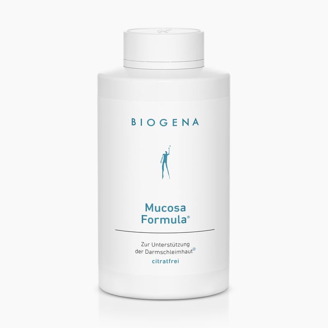 Biogena, Mucosa Formula®, Flasche, weiß, Zur Unterstützung der Darmschleimhaut® citratfrei
