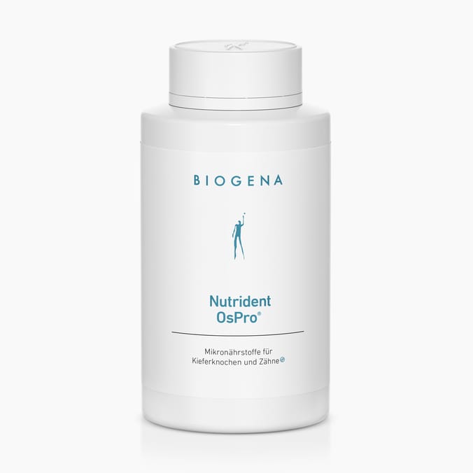 Nutrident OsPro® Biogena, Nutrident OsPro®, Flasche, weiß, Mikronährstoffe für Kieferknochen und Zähne®