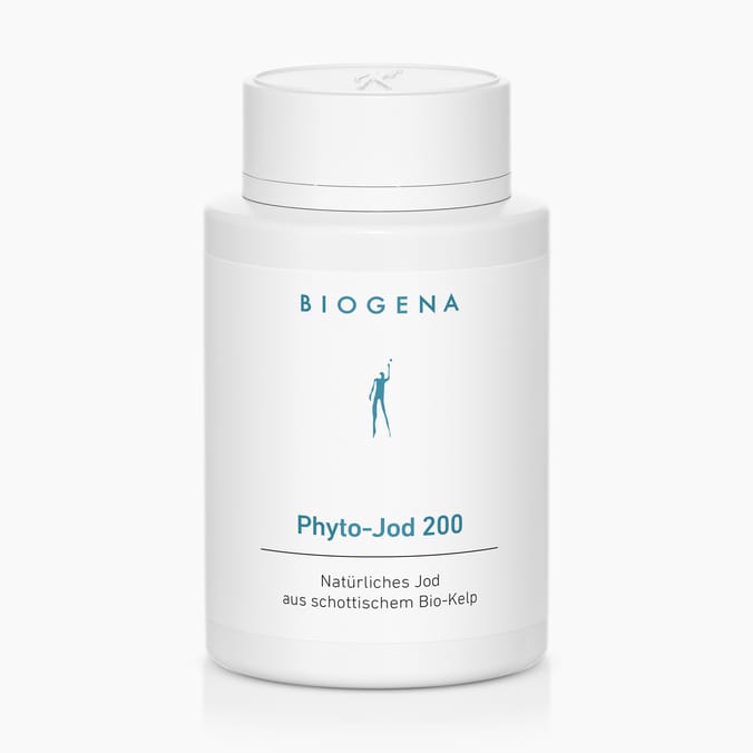 Phyto-Jod 200 Biogena, Phyto-Jod 200, Flasche, weiss, Natürliches Jod aus schottischem Bio-Kelp