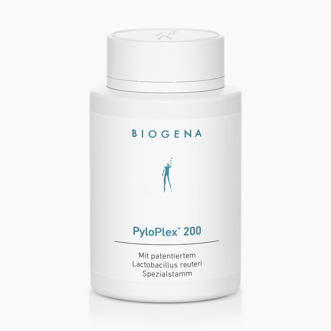 Biogena, PyloPlex® 200, Flasche, weiß, Mit patentiertem Lactobacillus reuteri Spezialstamm