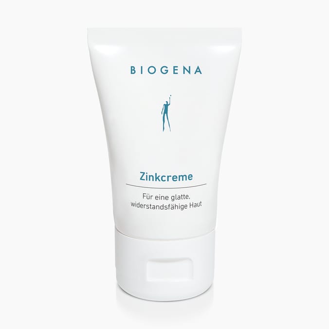 Biogena, Zinkcreme, Tube, blanc, Pour une peau lisse et résistante