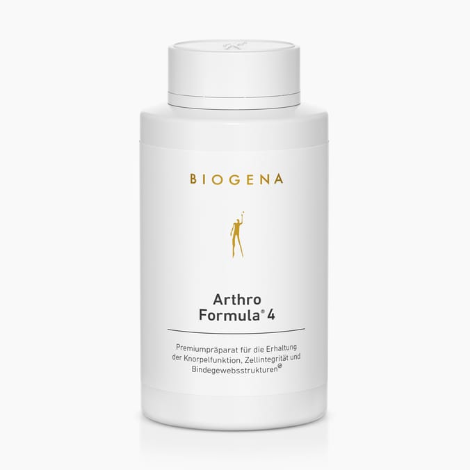 Biogena, Arthro Formula® 4, Flasche, weiß, Premiumpräparat für die Erhaltung der Knorpelfunktion, Zellintegrität und Bindegewebsstrukturen®