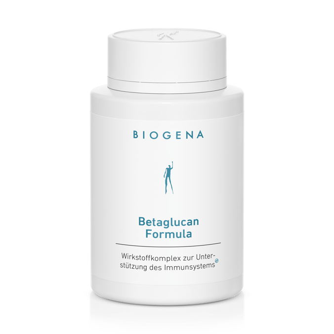 Biogena, Betaglucan Formula, Sticlă, alb, Complex de substanțe active pentru susținerea sistemului imunitar