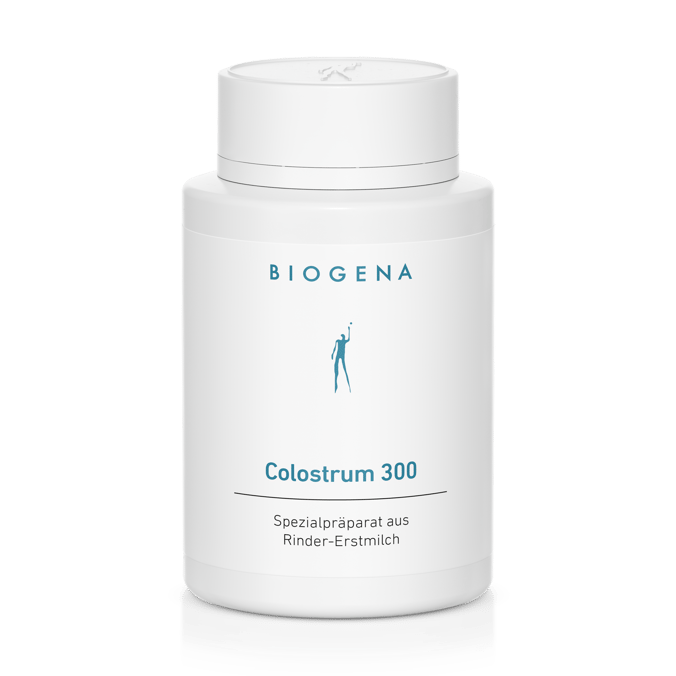 Biogena, Colostrum 300, Sticlă, alb, Preparat special din colostru bovin