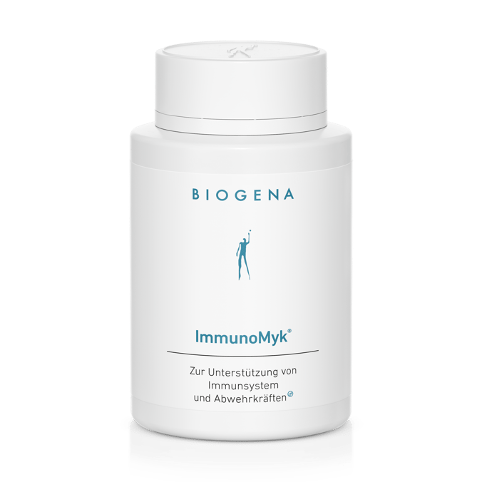 Biogena, ImmunoMyk®, Sticlă, alb, Pentru susținerea sistemului imunitar și a apărării®