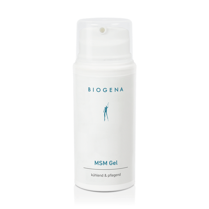 Biogena, MSM Gel, Sticlă, alb, răcoritor & îngrijitor