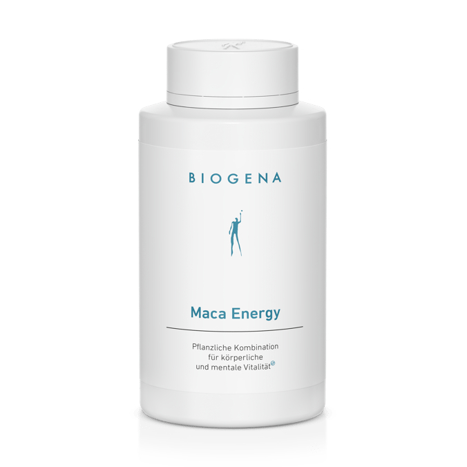 Biogena, Maca Energy, Sticlă, alb, Combinație vegetală pentru vitalitate fizică și mentală®