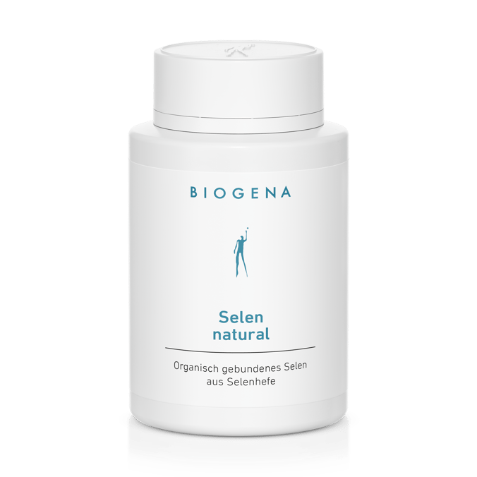 Biogena, Selen natural, Sticlă, alb, Selen legat organic din drojdie de seleniu