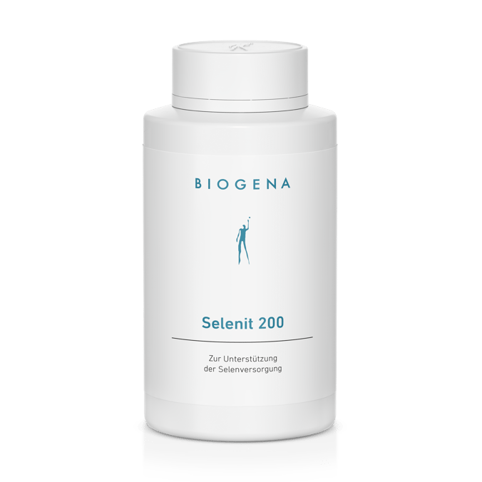 Biogena, Selenit 200, Sticlă, alb, Pentru susținerea aportului de seleniu