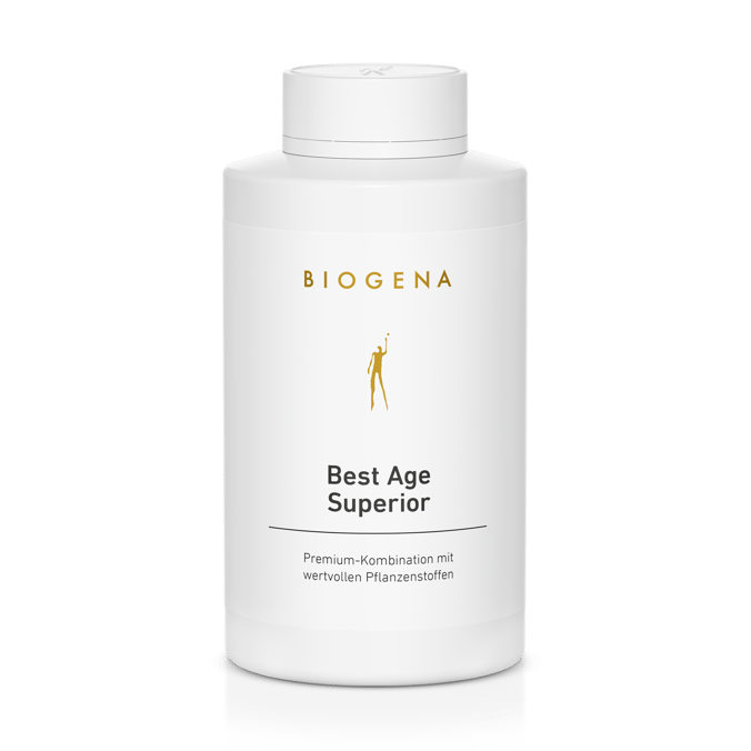 Biogena, Best Age Superior, Sticlă, alb, Combinație premium cu substanțe vegetale valoroase