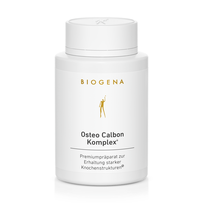 Biogena, Osteo Calbon Komplex®, Sticlă, alb, Preparat premium pentru menținerea structurilor osoase puternice®