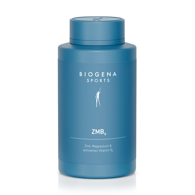Biogena Sports, ZMB₆, Sticlă, petrol, Zinc, Magneziu & vitamina B6 activată