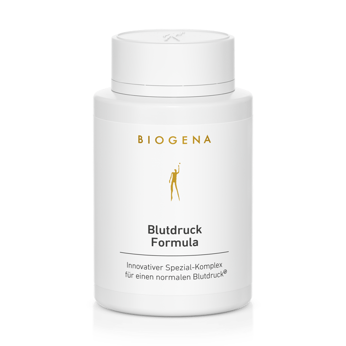 Biogena, Blutdruck Formula, Sticlă, alb, Complex special inovator pentru o tensiune arterială normală®