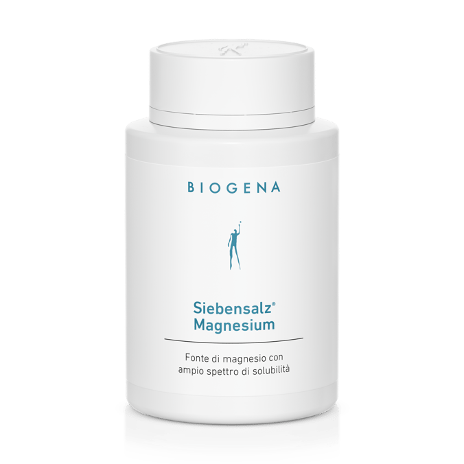 Biogena, Siebensalz® Magnesium, Flasche, weiß, Magnesiumquelle mit breitem Löslichkeitsspektrum