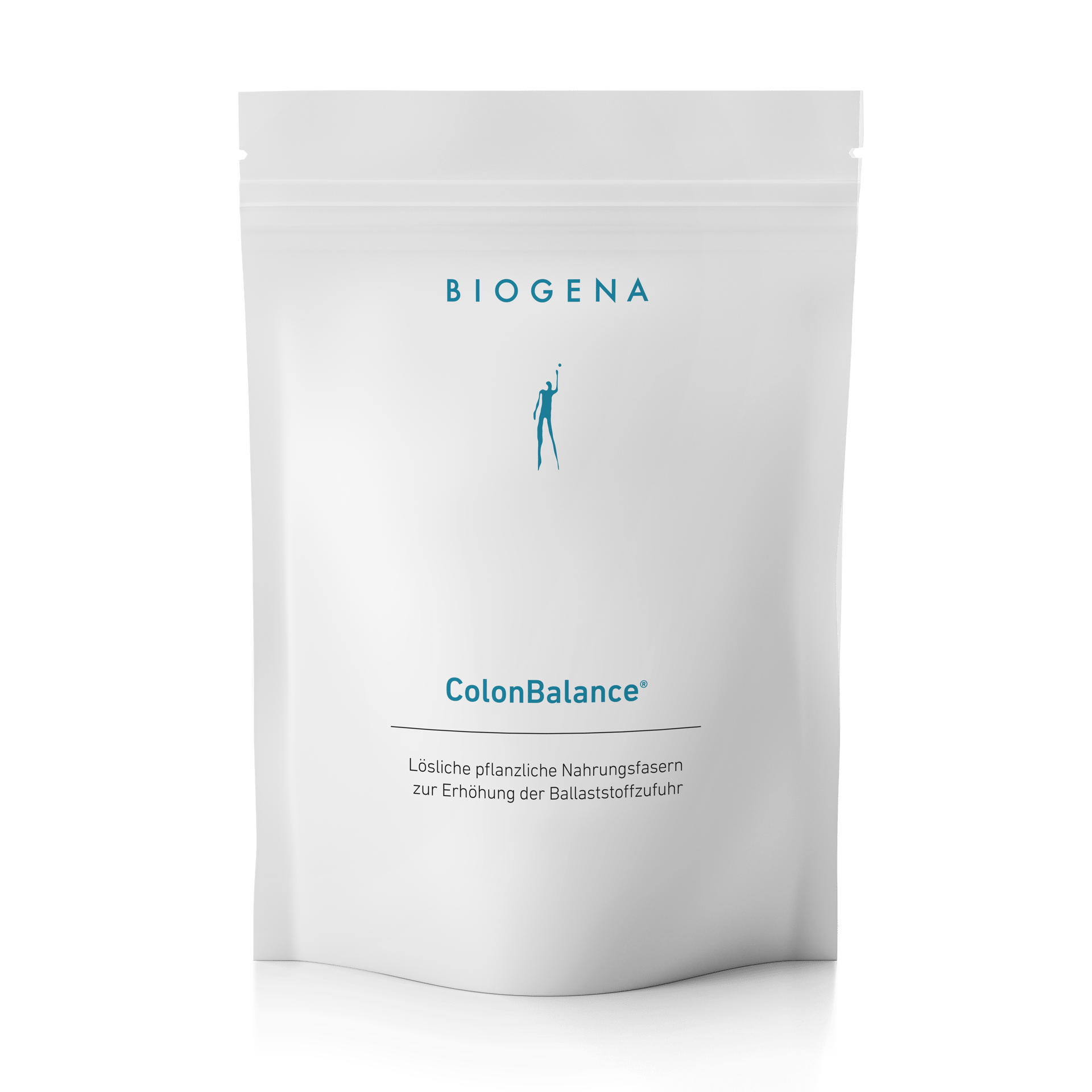 Biogena, ColonBalance®, Poche, blanc, Fibres alimentaires végétales solubles pour augmenter l’apport en fibres