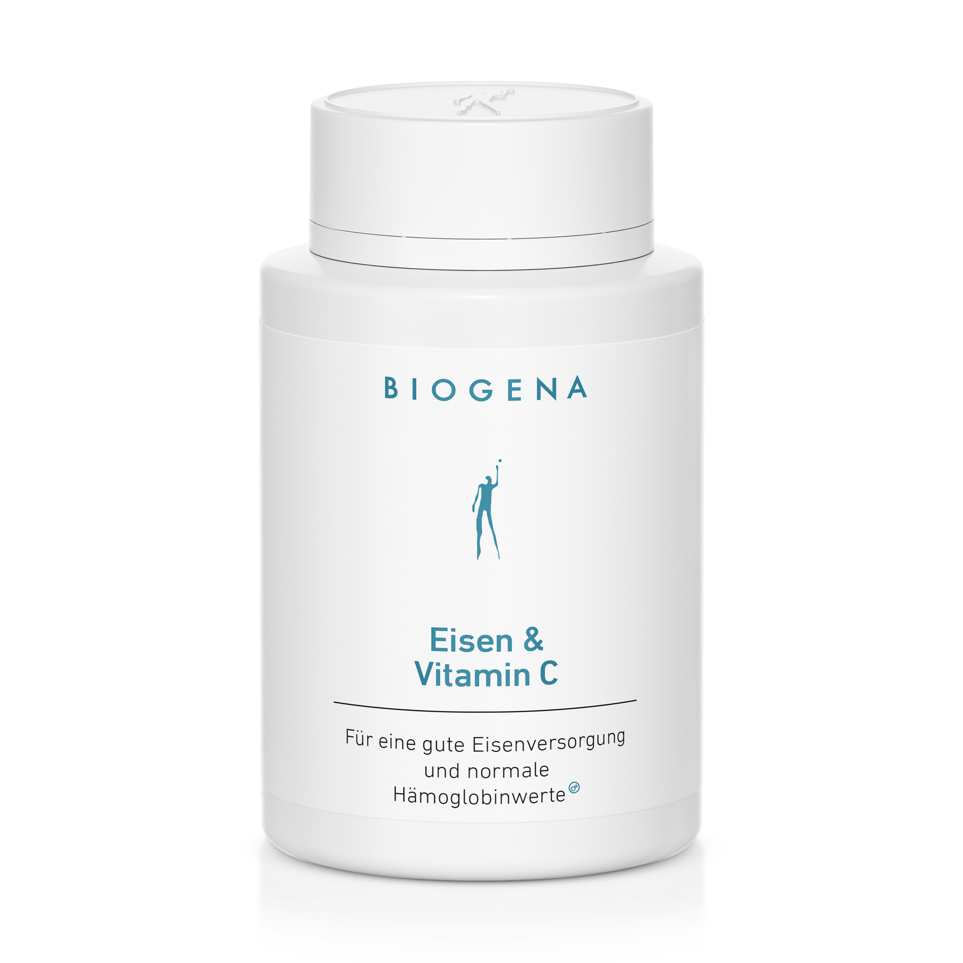 Biogena, Eisen & Vitamin C, Flasche, weiß, Für eine gute Eisenversorgung und normale Hämoglobinwerte®