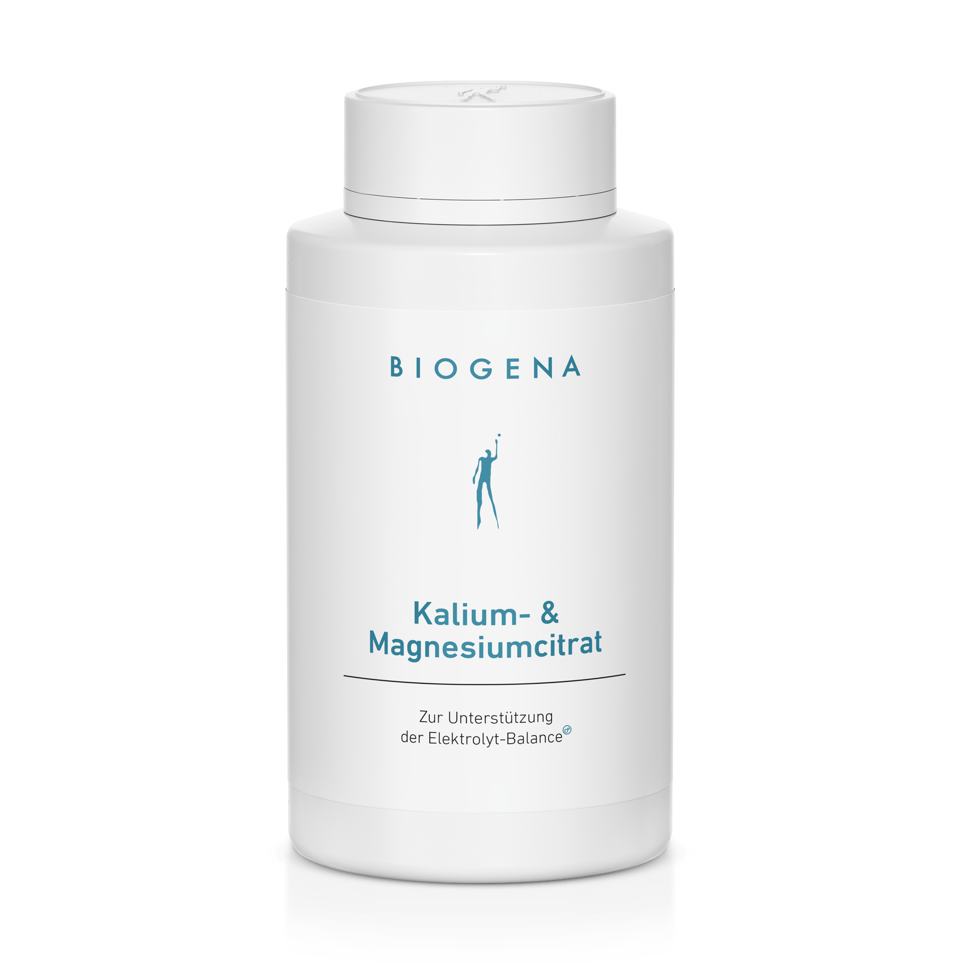 Biogena, Kalium- & Magnesiumcitrat, Flasche, weiß, Zur Unterstützung der Elektrolyt-Balance®