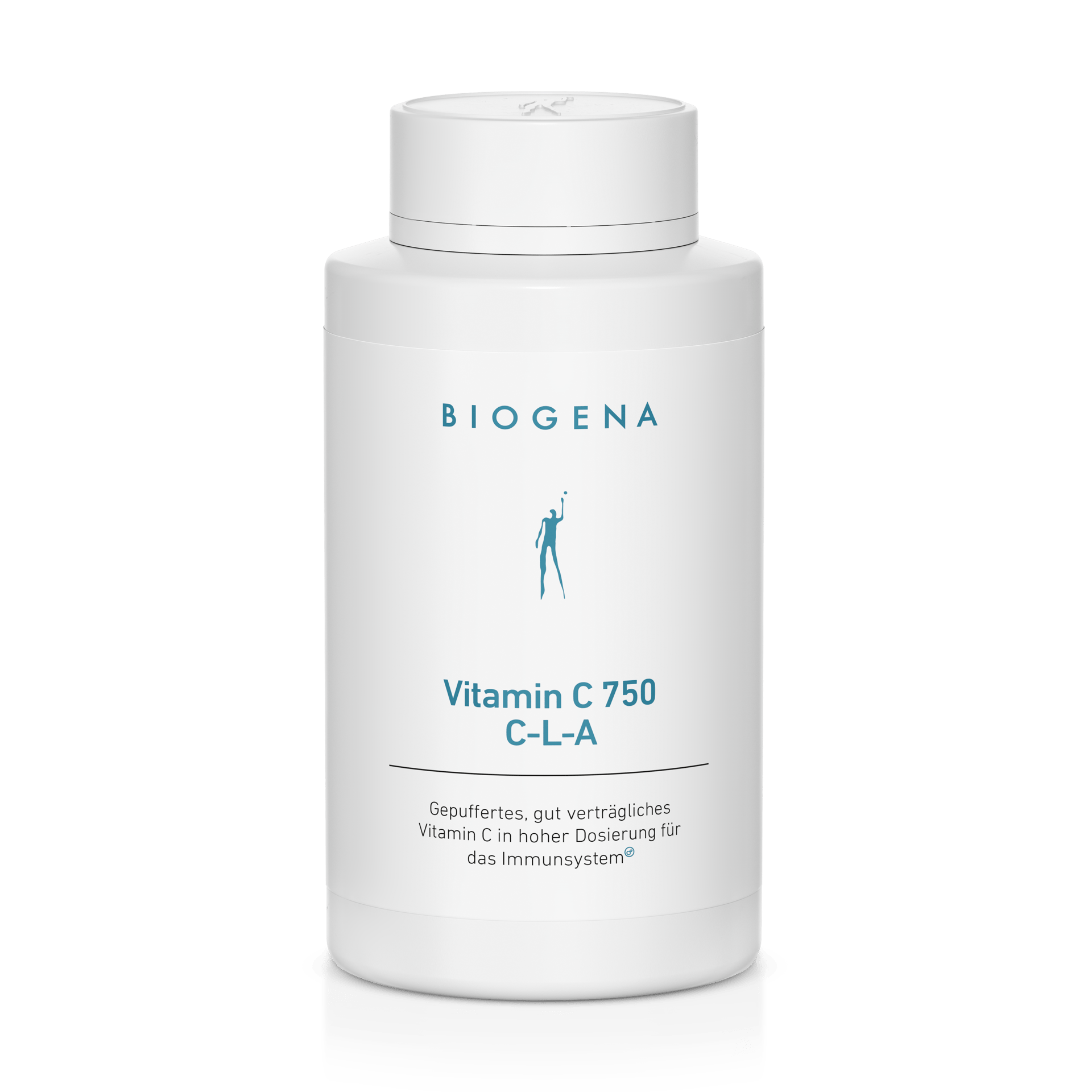 Biogena, Vitamin C 750 C-L-A, Flasche, weiß, Gepuffertes, gut verträgliches Vitamin C in hoher Dosierung für das Immunsystem®