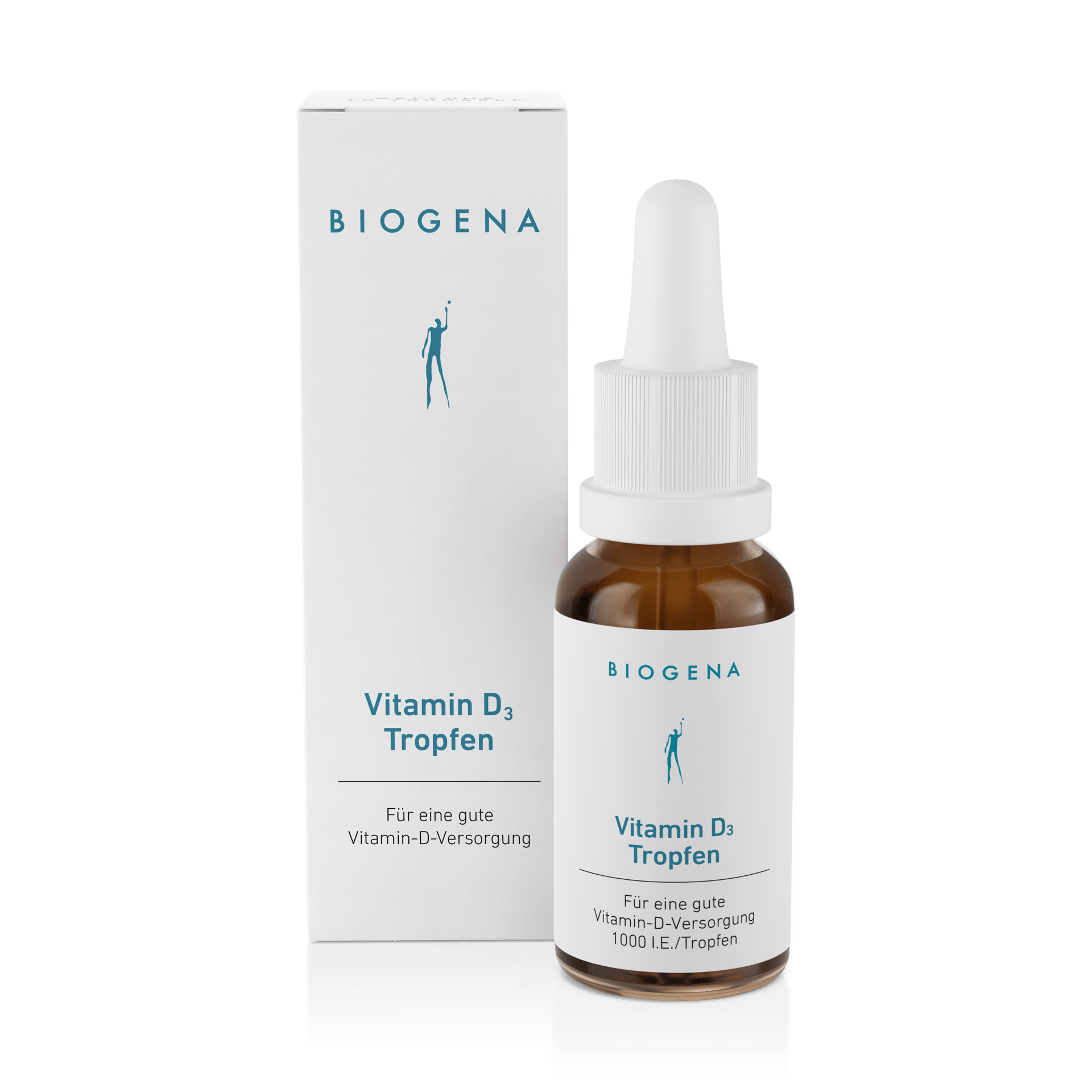 Biogena, Vitamin D₃ Tropfen, Bottiglia, bianco, Per un buon apporto di vitamina D 1000 UI/goccia