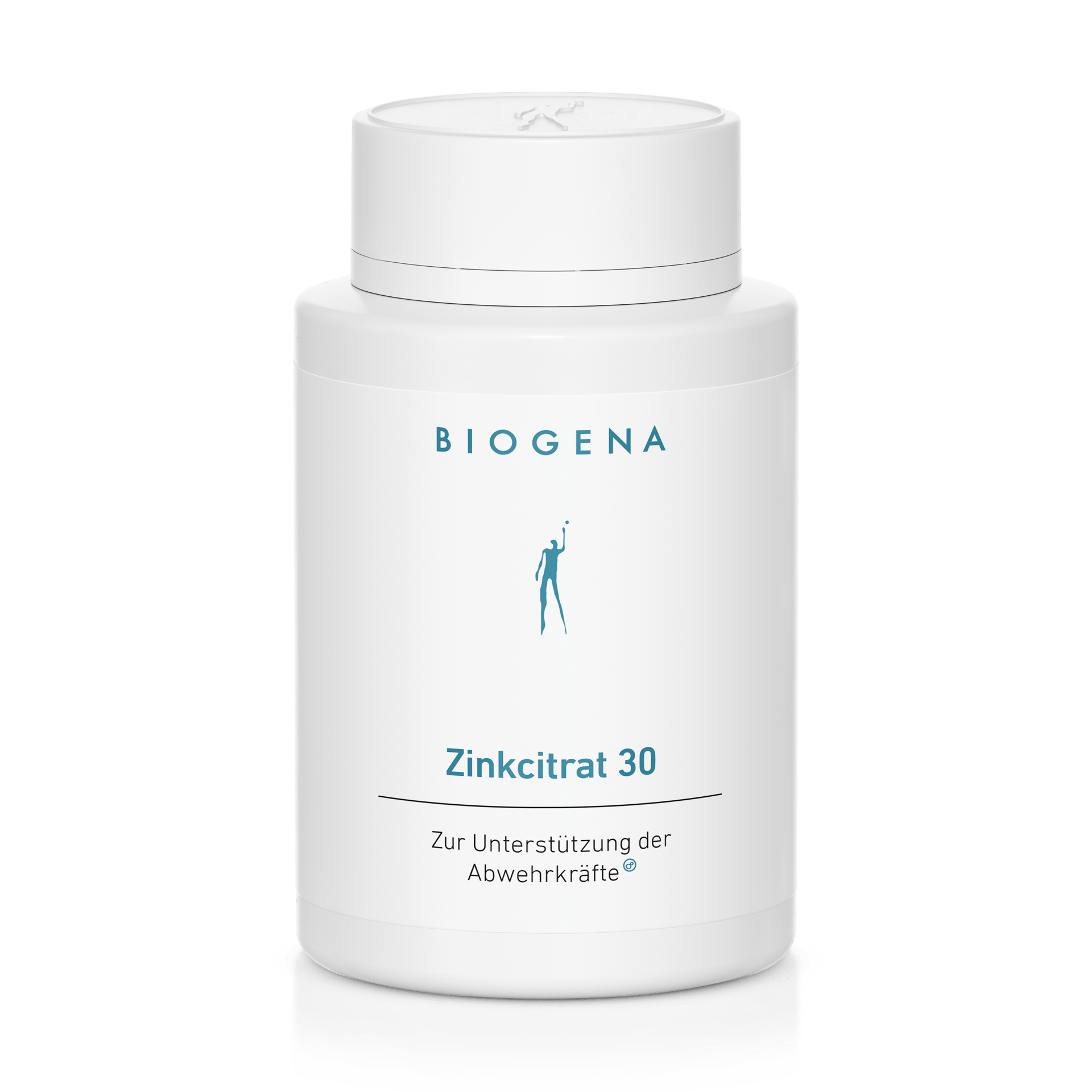 Biogena, Zinkcitrat 30, Flasche, weiß, Zur Unterstützung der Abwehrkräfte®