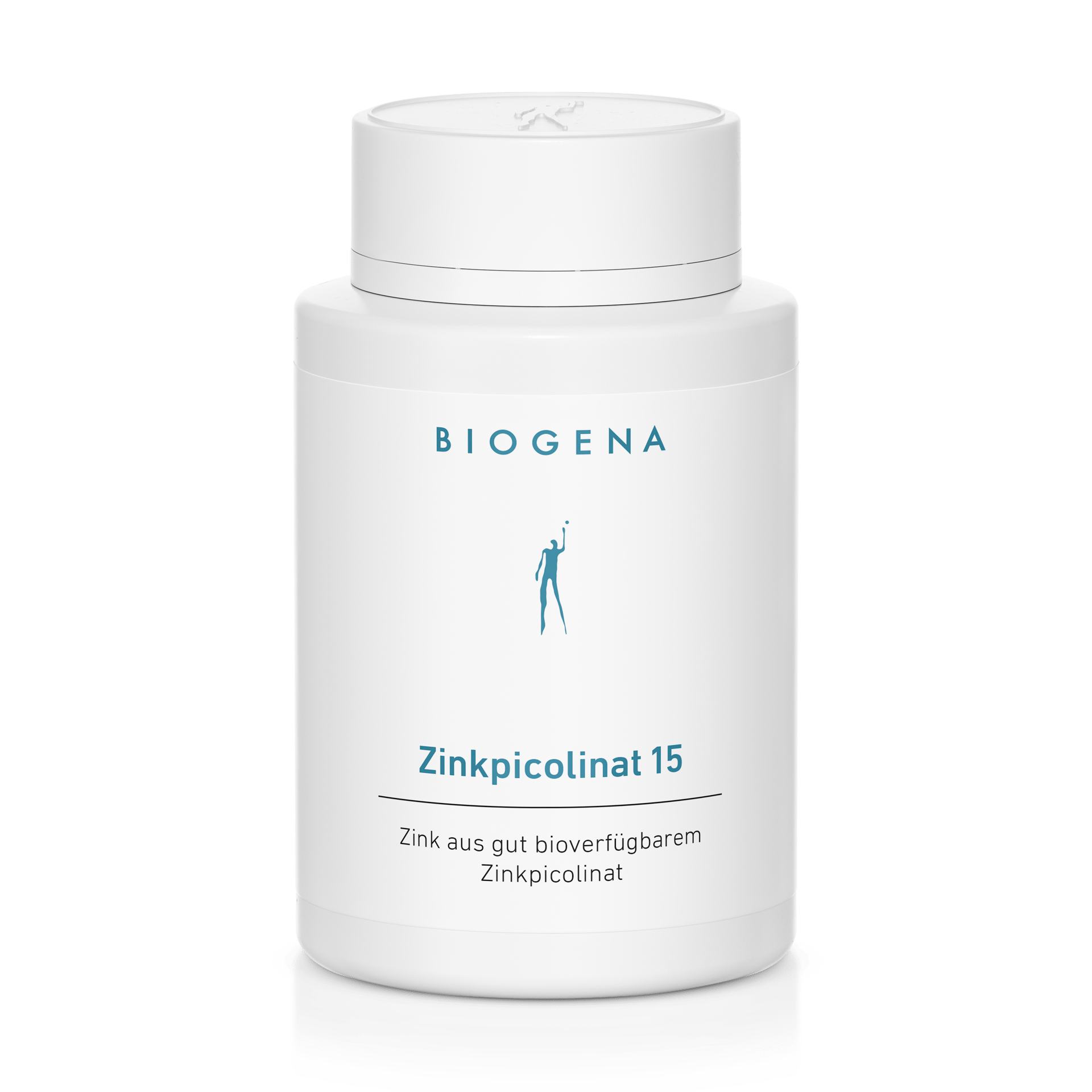 Biogena, Zinkpicolinat 15, Flasche, weiß, Zink aus gut bioverfügbarem Zinkpicolinat